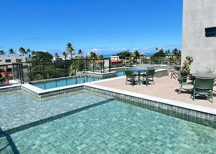 Flat Brisa Do Mar - Centro Porto - 300 Metros Das Piscinas Naturais Pôrto das Galinhas